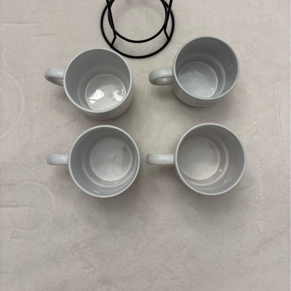 Coffee Mug set with Stackable Stand - Picture 3 of 7